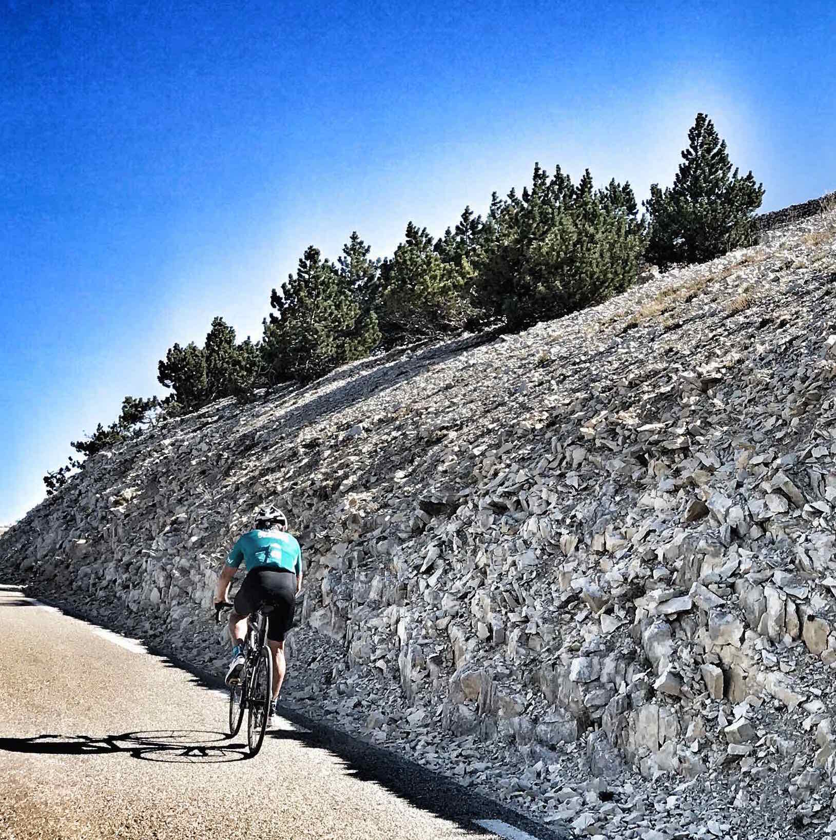 Cyclisme au Mont Ventoux