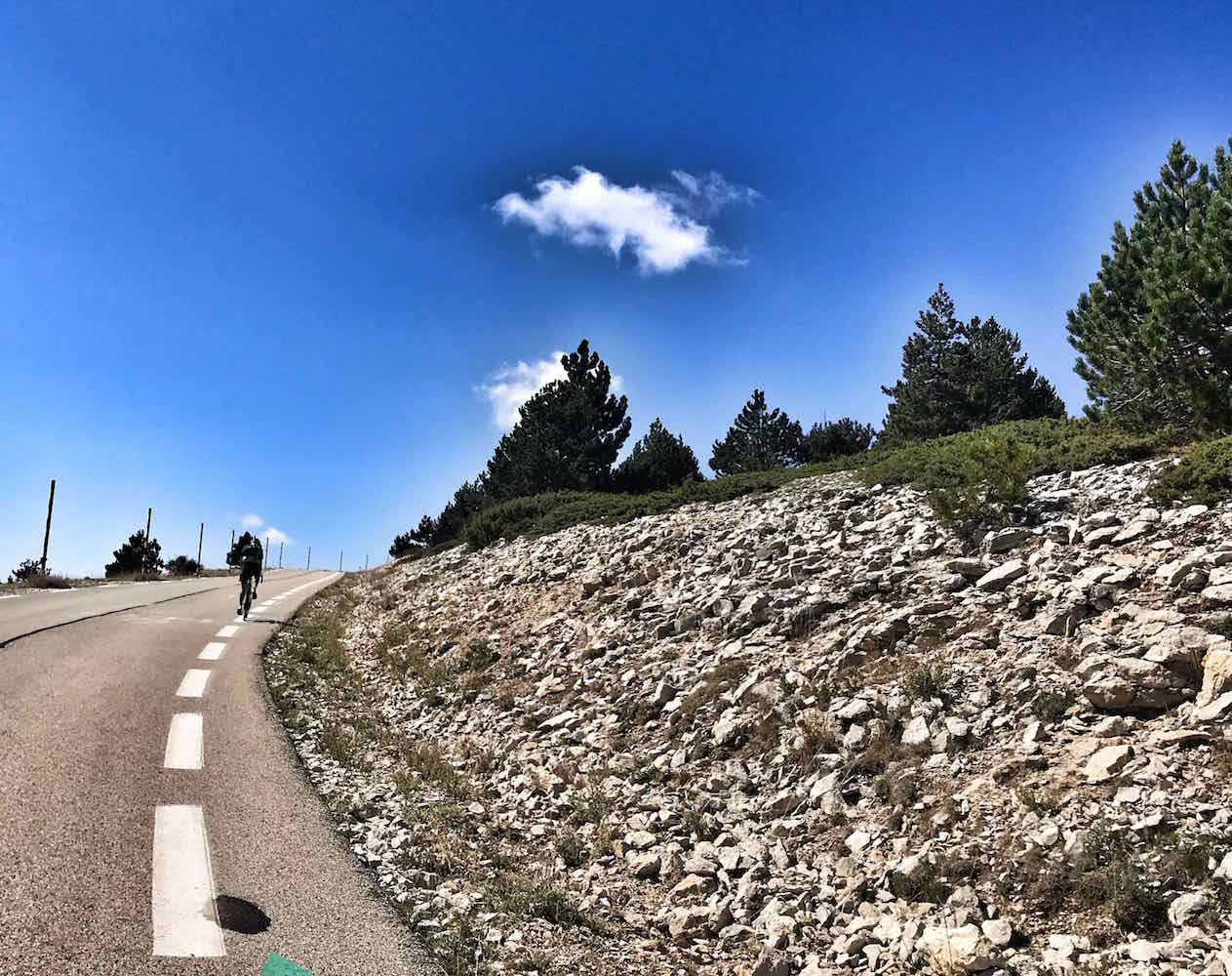 Cyclisme au Mont Ventoux