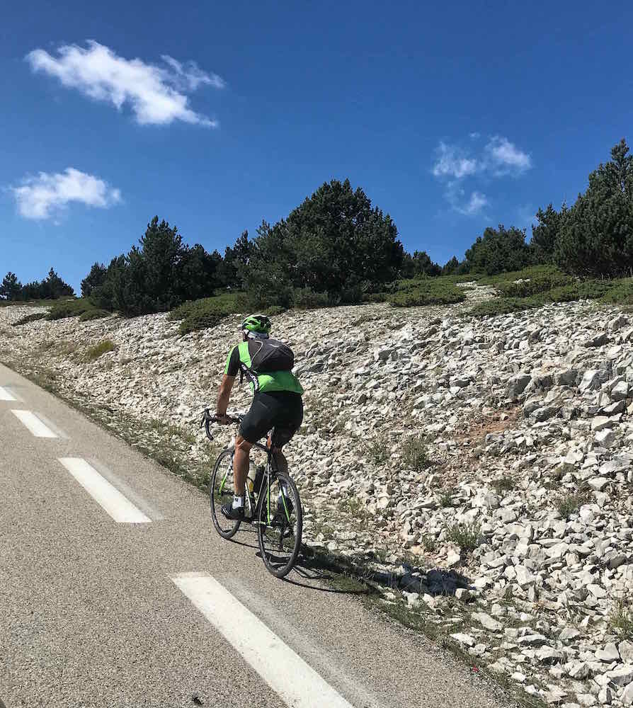 Cyclisme au Mont Ventoux