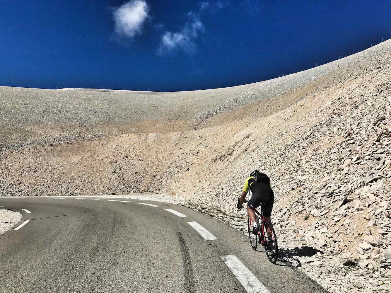 Cyclisme au Mont Ventoux