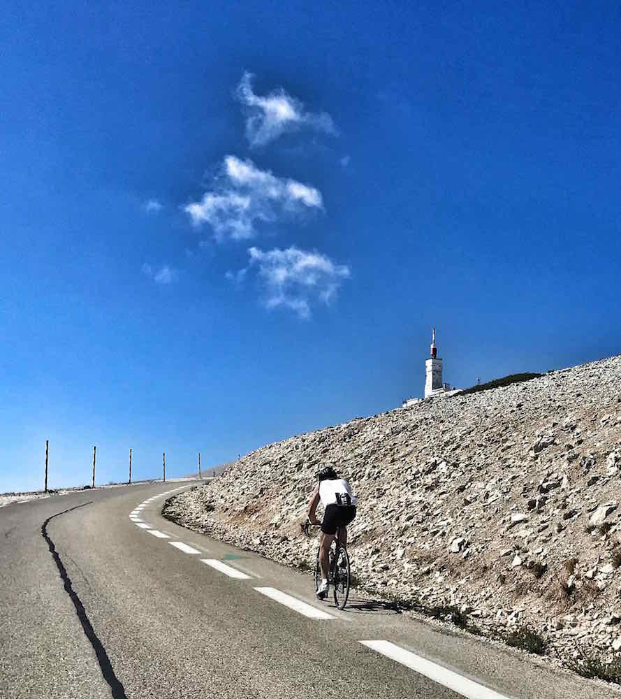 Cyclisme au Mont Ventoux