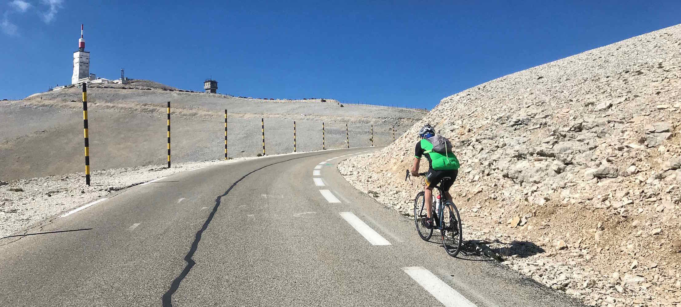 Cyclisme au Mont Ventoux