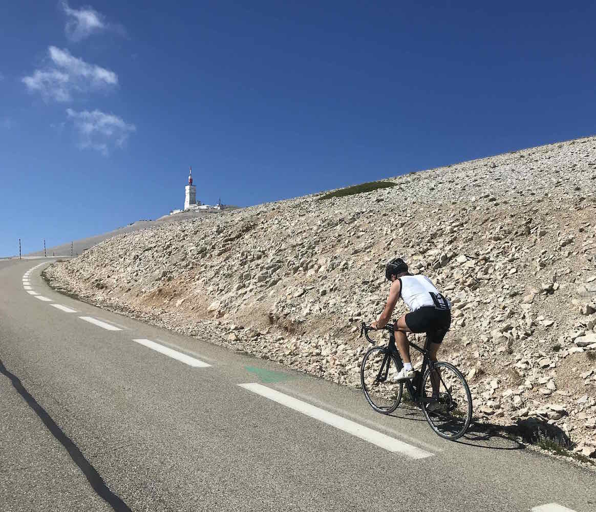 Cyclisme au Mont Ventoux