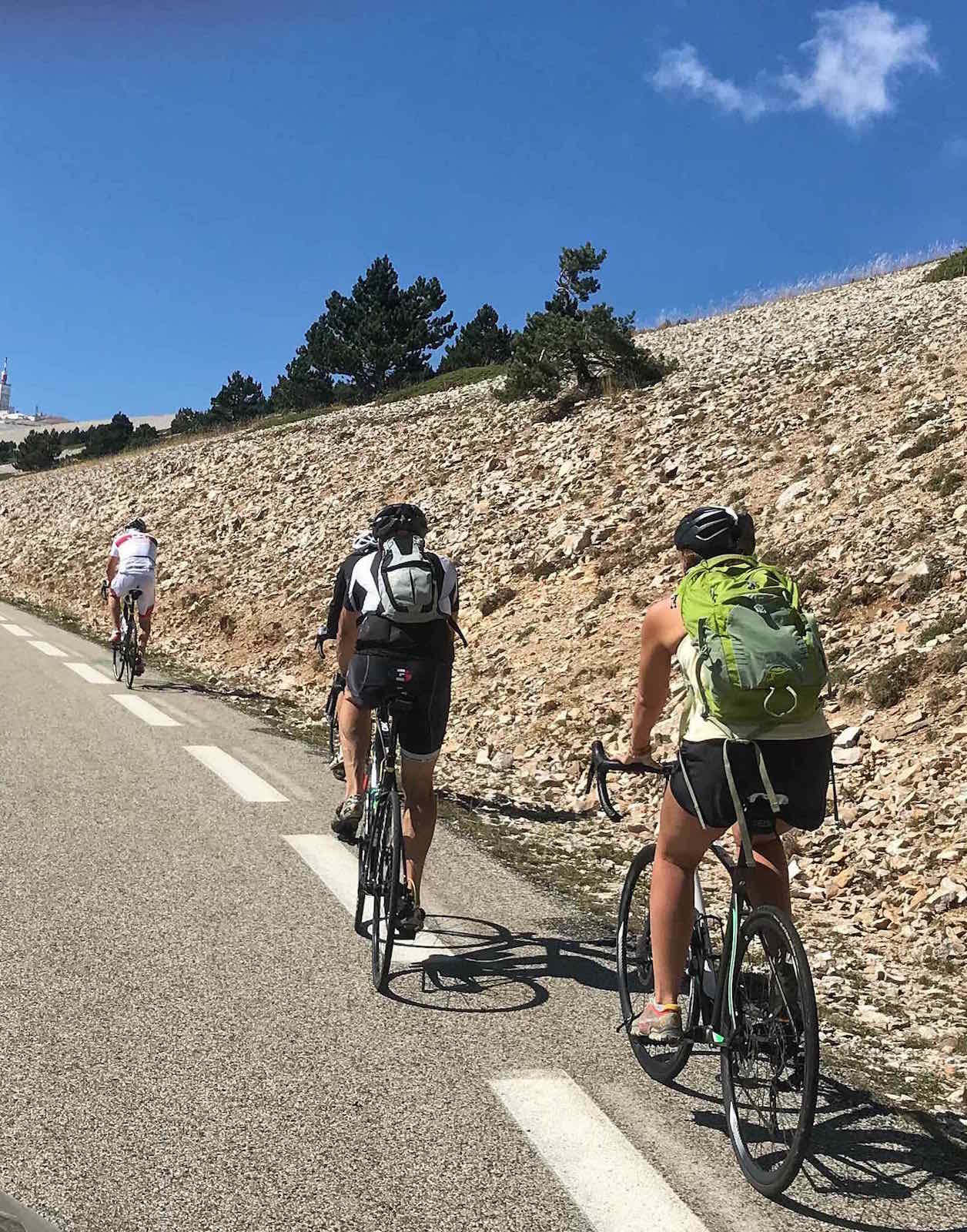Cyclisme au Mont Ventoux