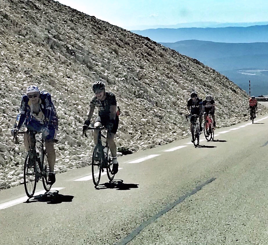 Cyclisme au Mont Ventoux