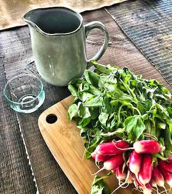 Détail cuisine
          	du Mas des Amis à Séguret