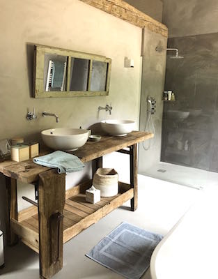 Salle de bain Mas des Amis à Séguret